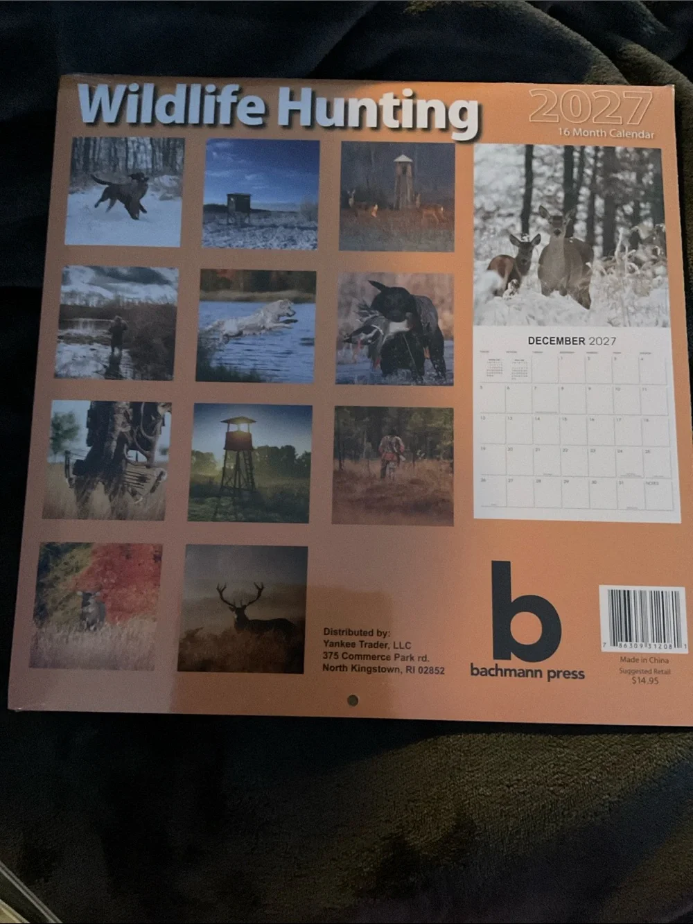 2027 Wildlife Hunting Calendar